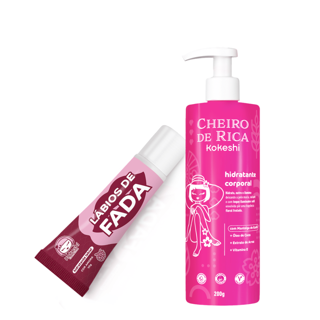 Kit Ritual Lábios e Corpo - Kit KKS00046