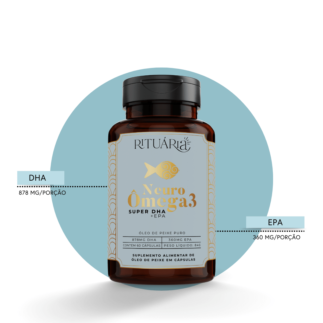 Kit Ritual para Clareza Mental – Neuro Ômega + 4Mag