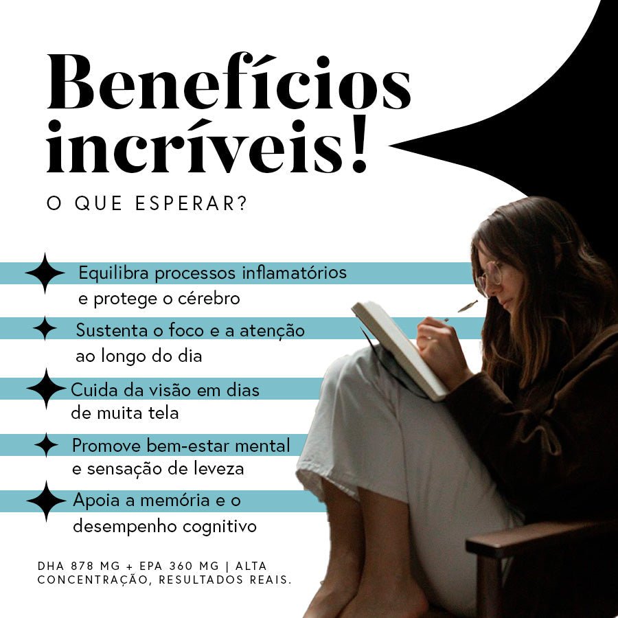 Kit Ritual para Clareza Mental – Neuro Ômega + 4Mag