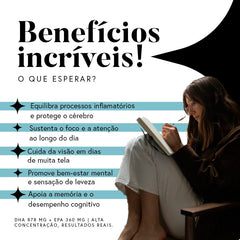 Kit Ritual para Clareza Mental – Neuro Ômega + 4Mag
