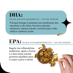 Kit Ritual para Clareza Mental – Neuro Ômega + 4Mag