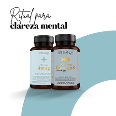 Kit Ritual para Clareza Mental – Neuro Ômega + 4Mag