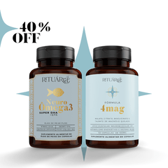 Kit Ritual para Clareza Mental – Neuro Ômega + 4Mag