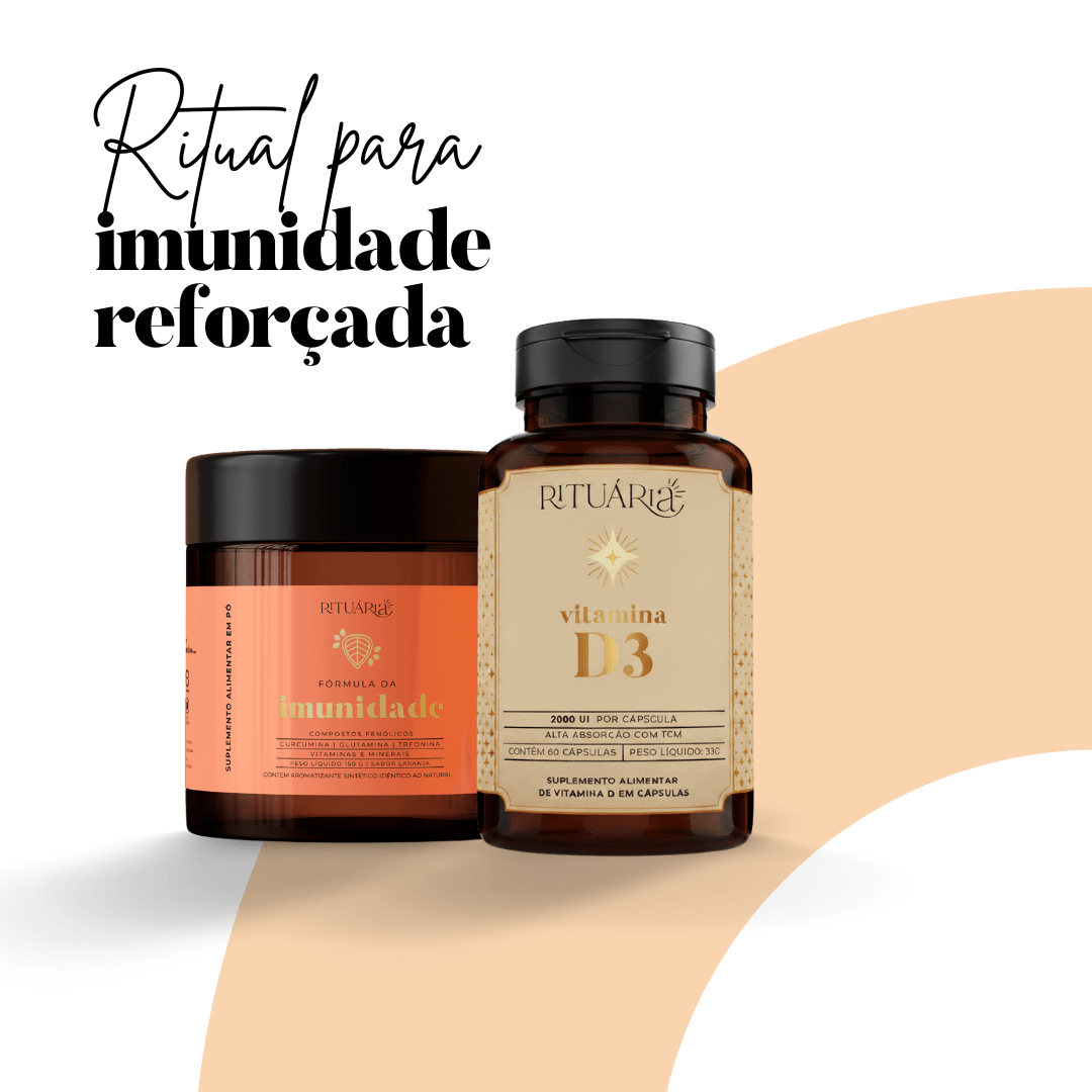 Kit Ritual para Imunidade Reforçada – Vitamina D3 + Fórmula da Imunidade