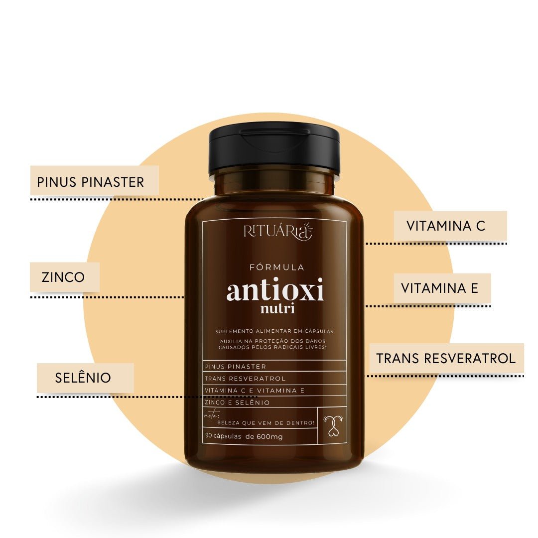 Kit Ritual para Lipedema/Circulação – Cardio Ômega 3 + Antioxi Nutri (30 Cápsulas)