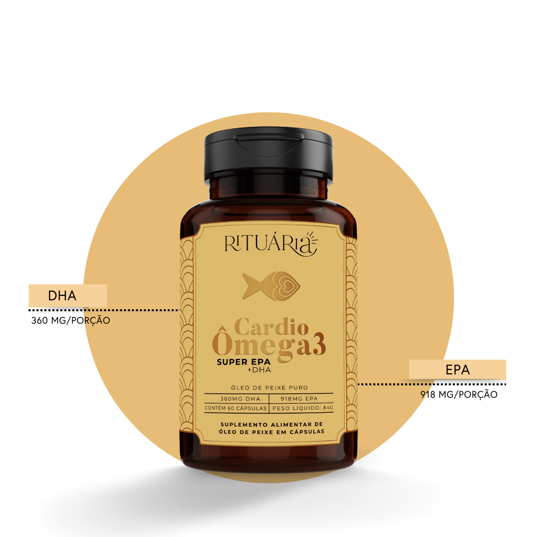 Kit Ritual para Lipedema/Circulação – Cardio Ômega 3 + Antioxi Nutri (30 Cápsulas)