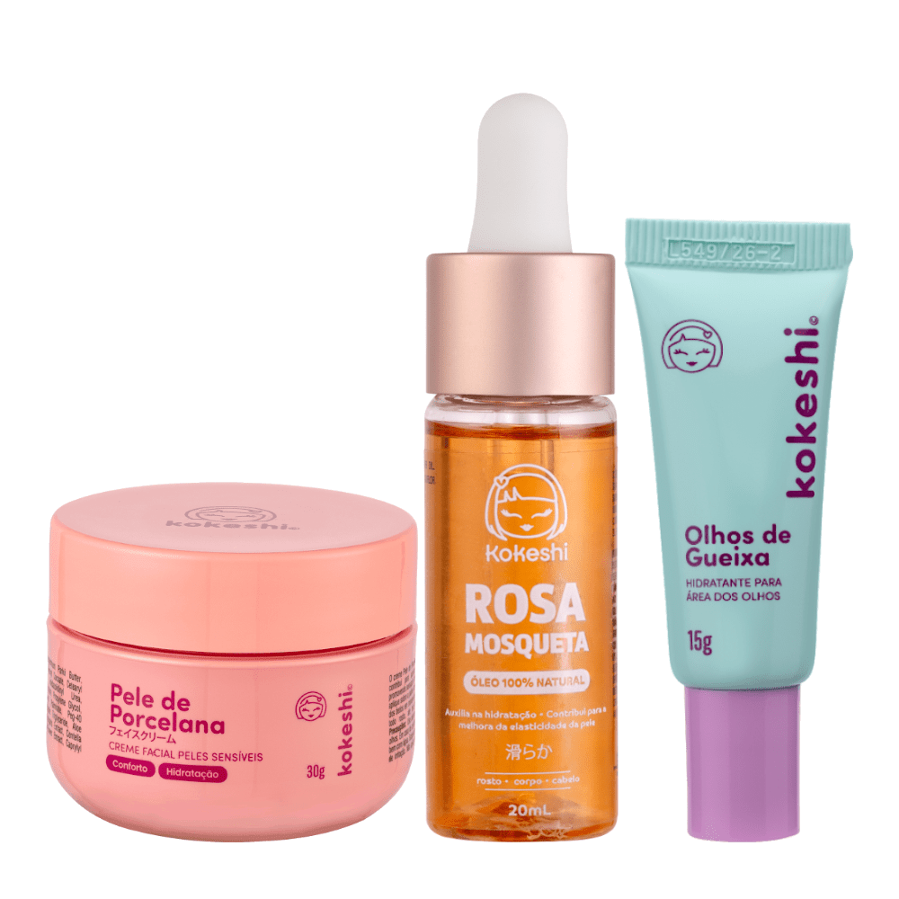Kit Ritual Suave Das Gueixas - Cuidado da pele KKS00176