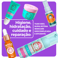 Kit Rosa Mosqueta 5 Itens Kokeshi