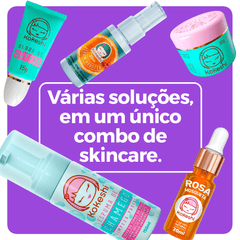 Kit Rosa Mosqueta 5 Itens Kokeshi