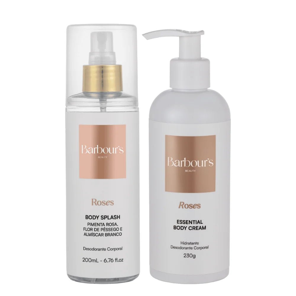 Kit Roses - Body Splash e Body Cream - Kit KBB99174