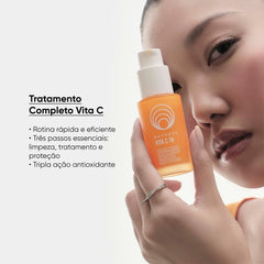 Kit Rotina Completa Vitamina C + Esqualano