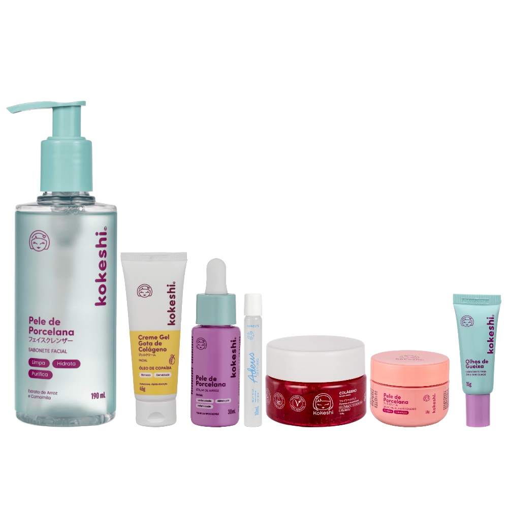 Kit Ritual Completo Pele de Porcelana Sensível