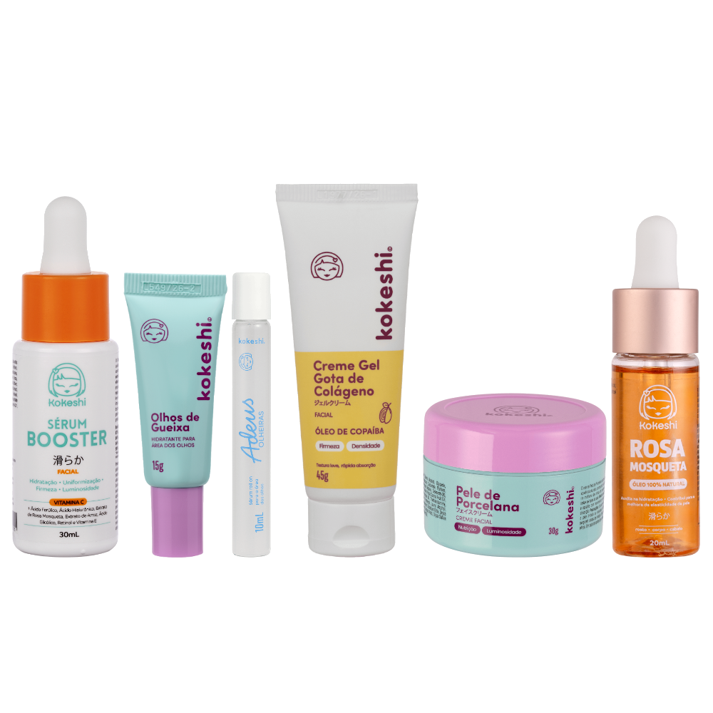 Ritual Porcelana e Olhos de Gueixa