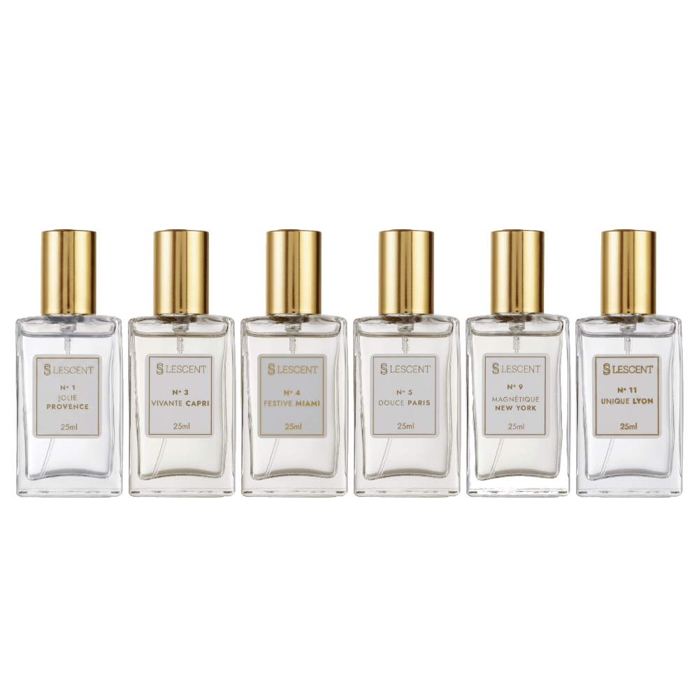Kit Sexteto Feminino N1 + N3 + N4 + N5 + N9 + N11 | 25ml