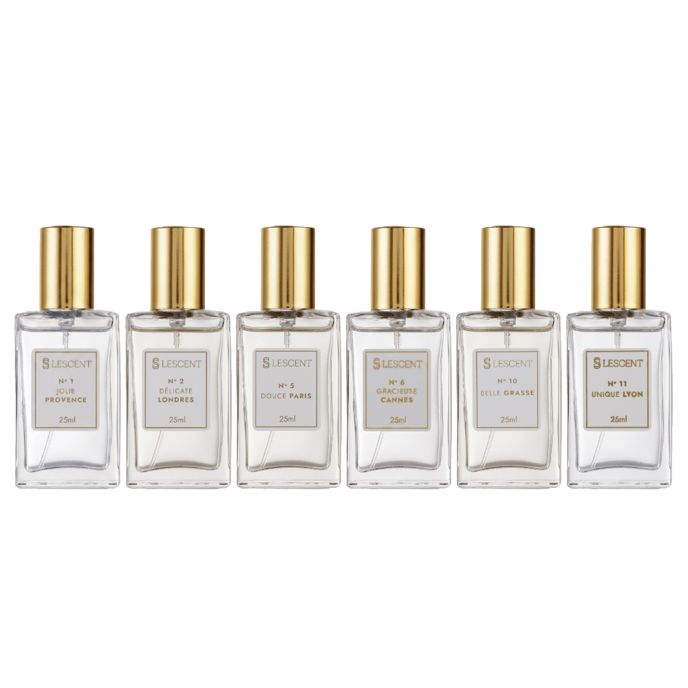 Kit Sexteto Feminino N1 + N2 + N5 + N6 + N10 + N11 | 25ml - Perfumes e Colónias KLC99135