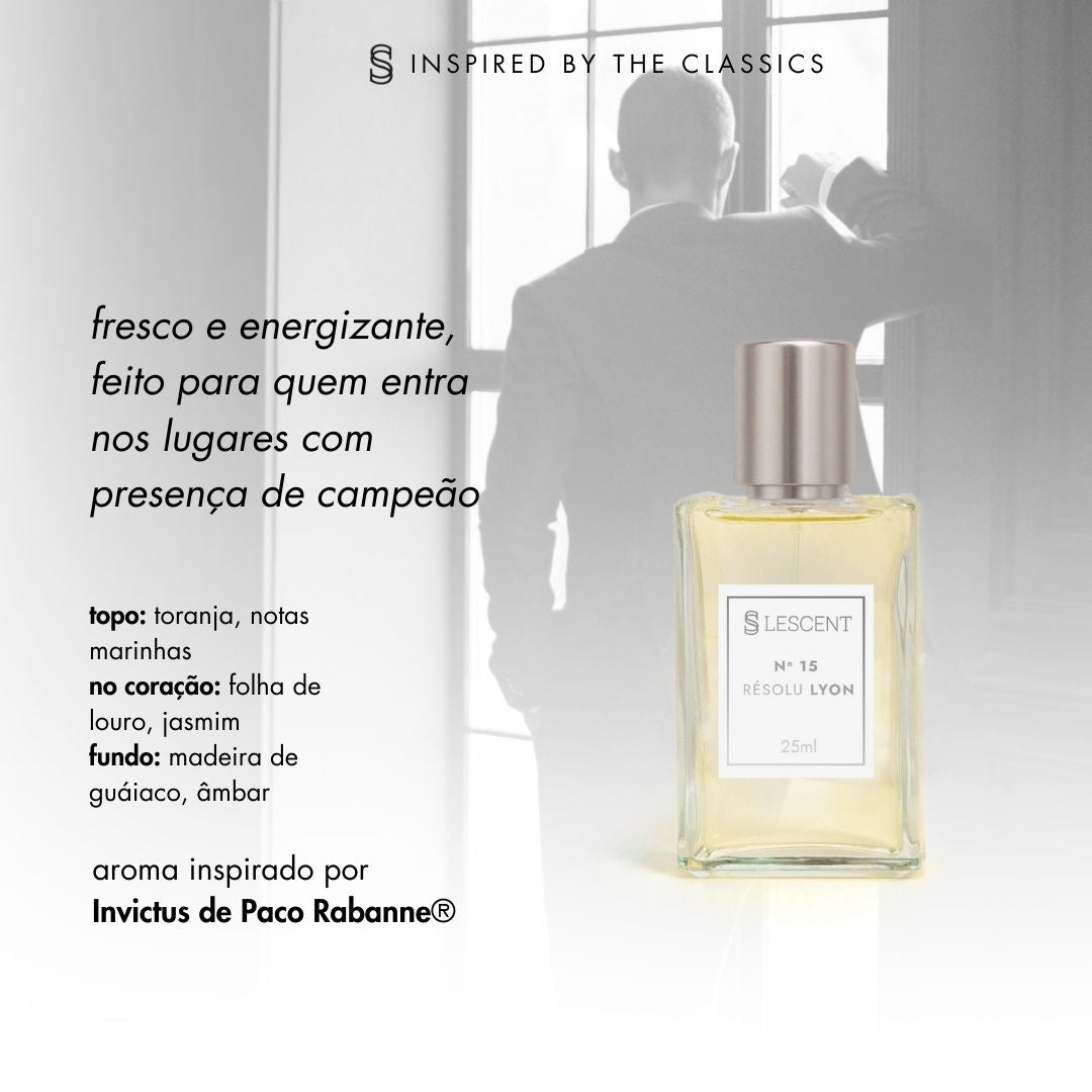 Kit Sexteto Masculino N15 + N17 + N18 + N19 + N31 + N35 | 25ml
