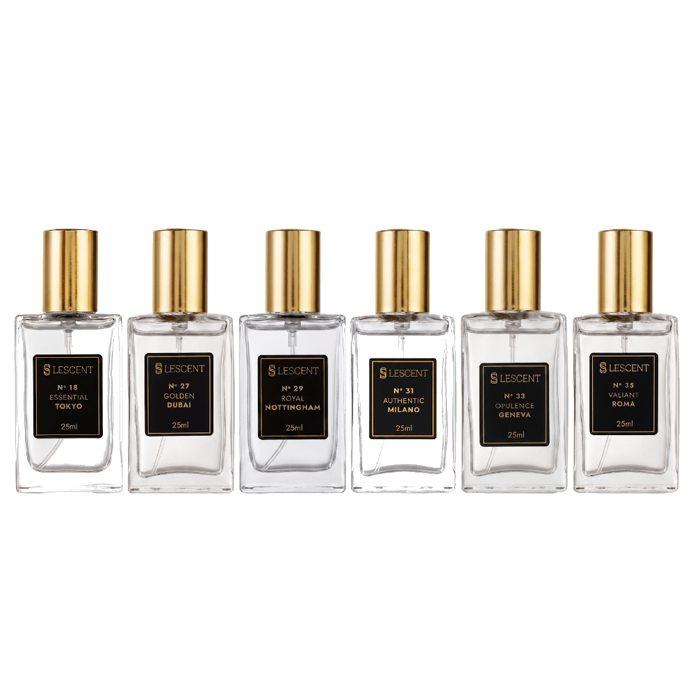 Kit Sexteto Masculino N18 + N27 + N29 + N31 + N33 + N35 | 25ml