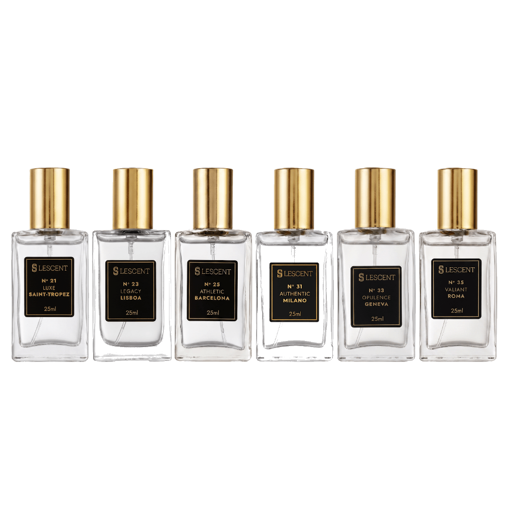 Kit Sexteto Masculino N21 + N23 + N25 + N31 + N33 + N35 | 25ml