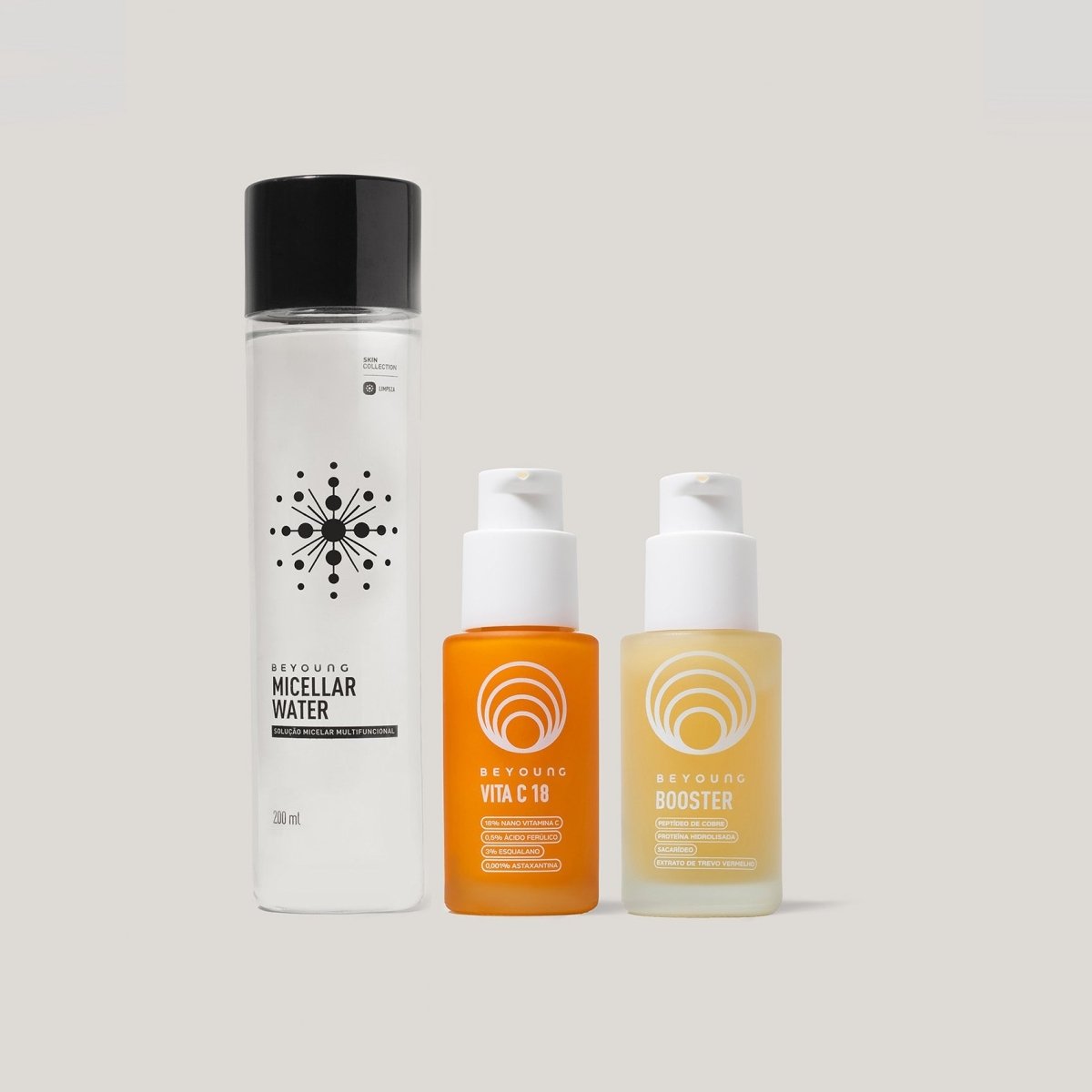 Kit Tratamento Antioxidante + Limpeza - Cuidado da pele