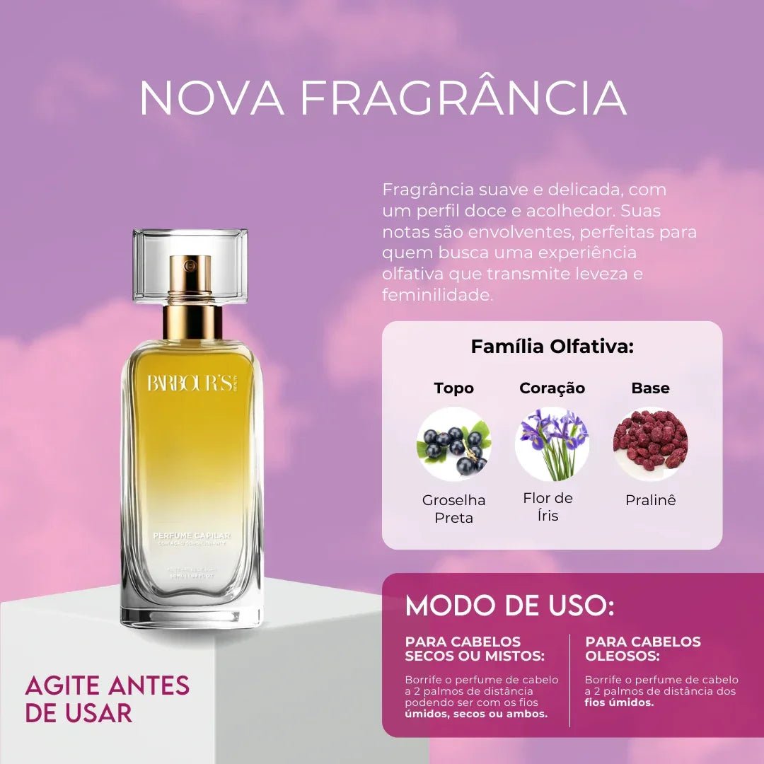 Kit Trilogia Capilar Floral (3 Perfumes Capilares) - La Vie, Essence Bloom e Alter Ego Rose