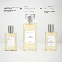 Kit Trilogia Citrus: N20 | 100ml + N16 + N17 | 25ml