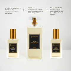 Kit Trilogia Citrus: N20 | 100ml + N16 + N17 | 25ml