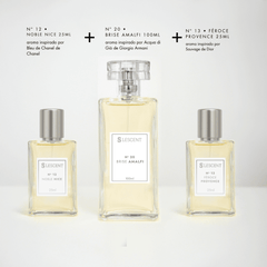 Kit Trilogia Essencial Masculina: N20  | 100ml + N12 + N13 | 25ml