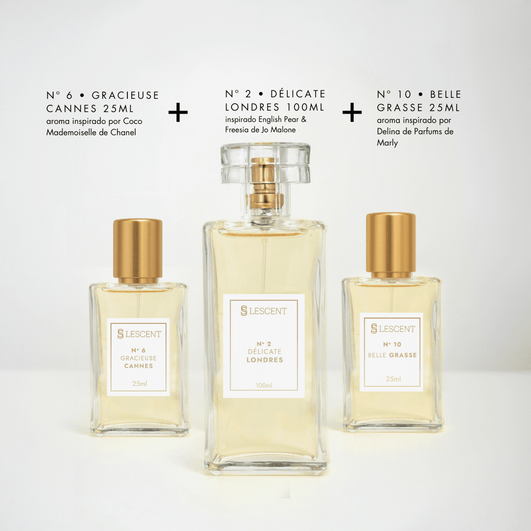 Kit Trilogia Essencial: N2  | 100ml + N6 + N10 | 25ml