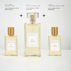 Kit Trilogia Essencial: N2 | 100ml + N6 + N1 | 25ml