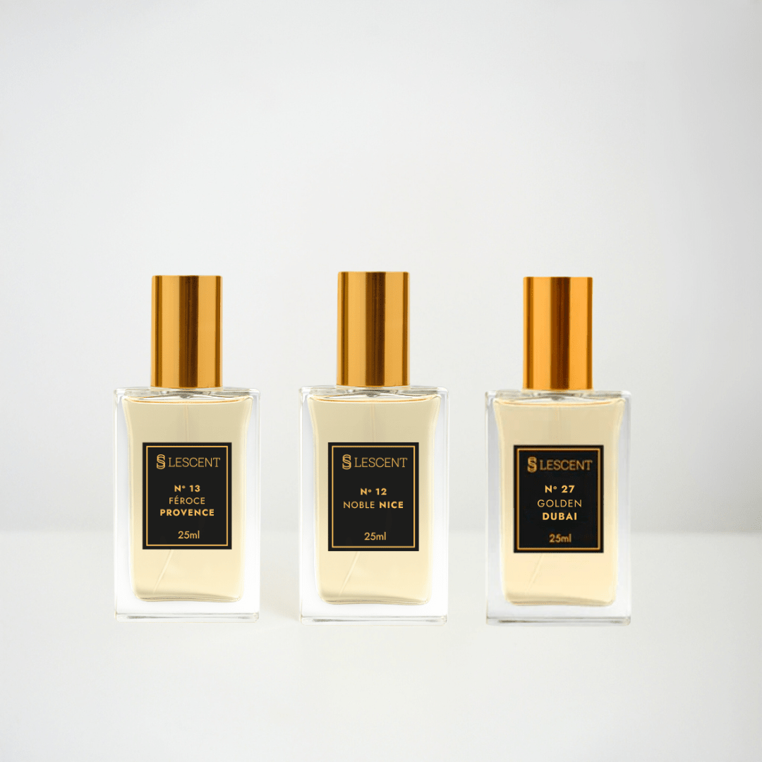 Kit Trilogia N13 + N12 + N27 | 25ml - Perfumes e Colónias KLC99077