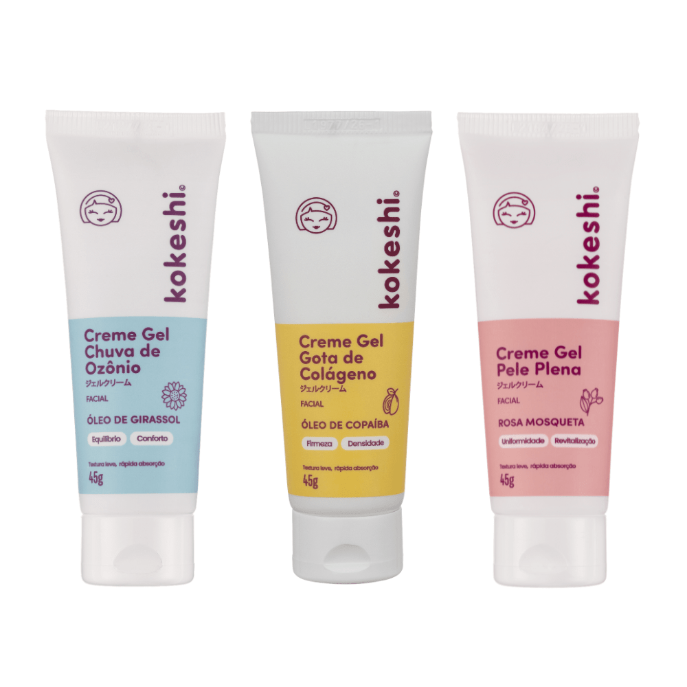 Kit Trio Essencial - Cuidado da pele KKS00032