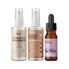 Kit Trio Óleos - Blend, Crespo Power e Uva