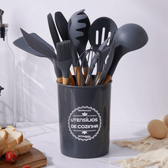 Kit Utensílios de Cozinha 12 Peças