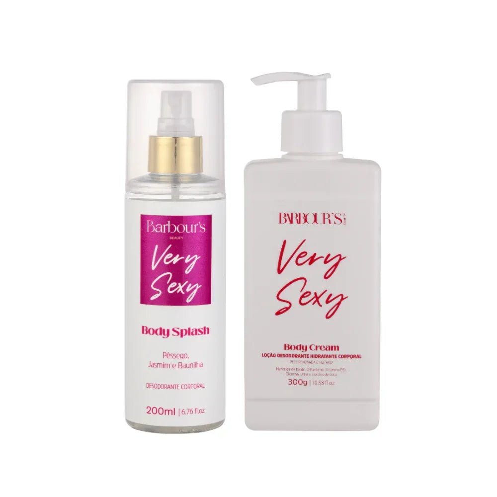 Kit Very Sexy - Body Splash e Body Cream - Kit KBB99108