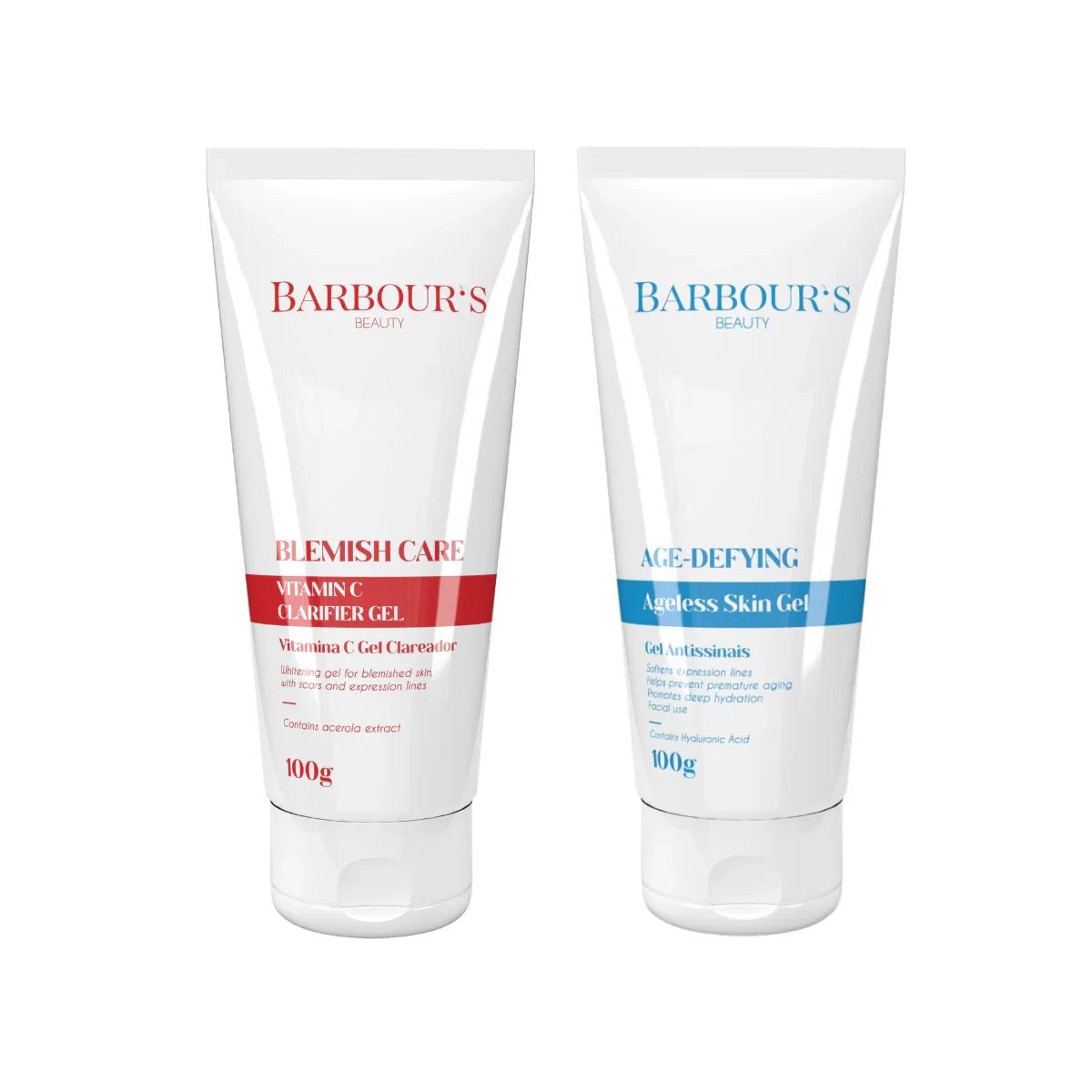 Kit Vitamina C Gel Clareador e Gel Antissinais - Cuidado da pele 20120