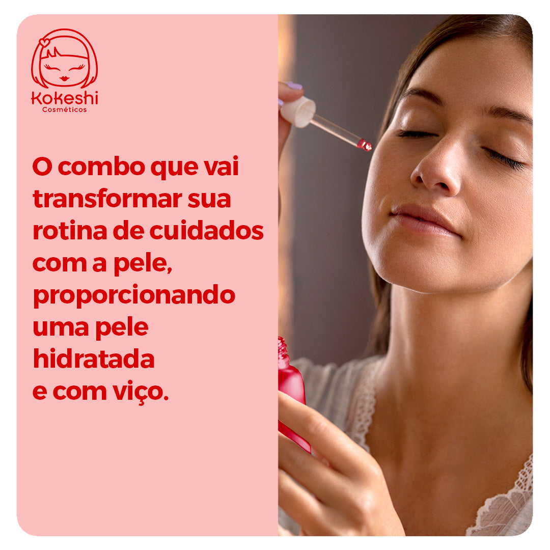 Kit Renovadores 4 Itens Kokeshi