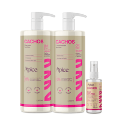 Kitão Cachos 1000ml e Óleo (3 Itens)