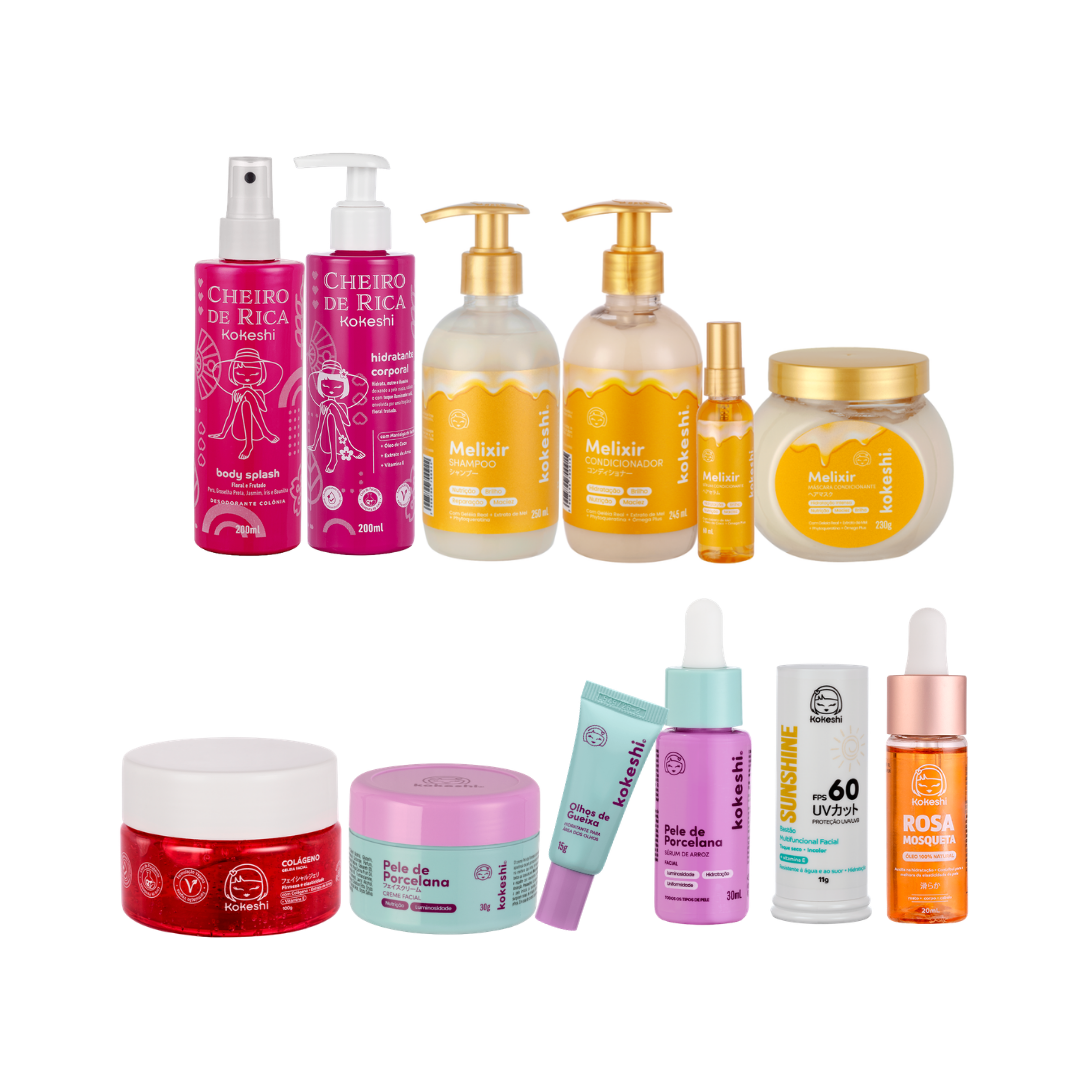 Kit Rotina das Gueixas