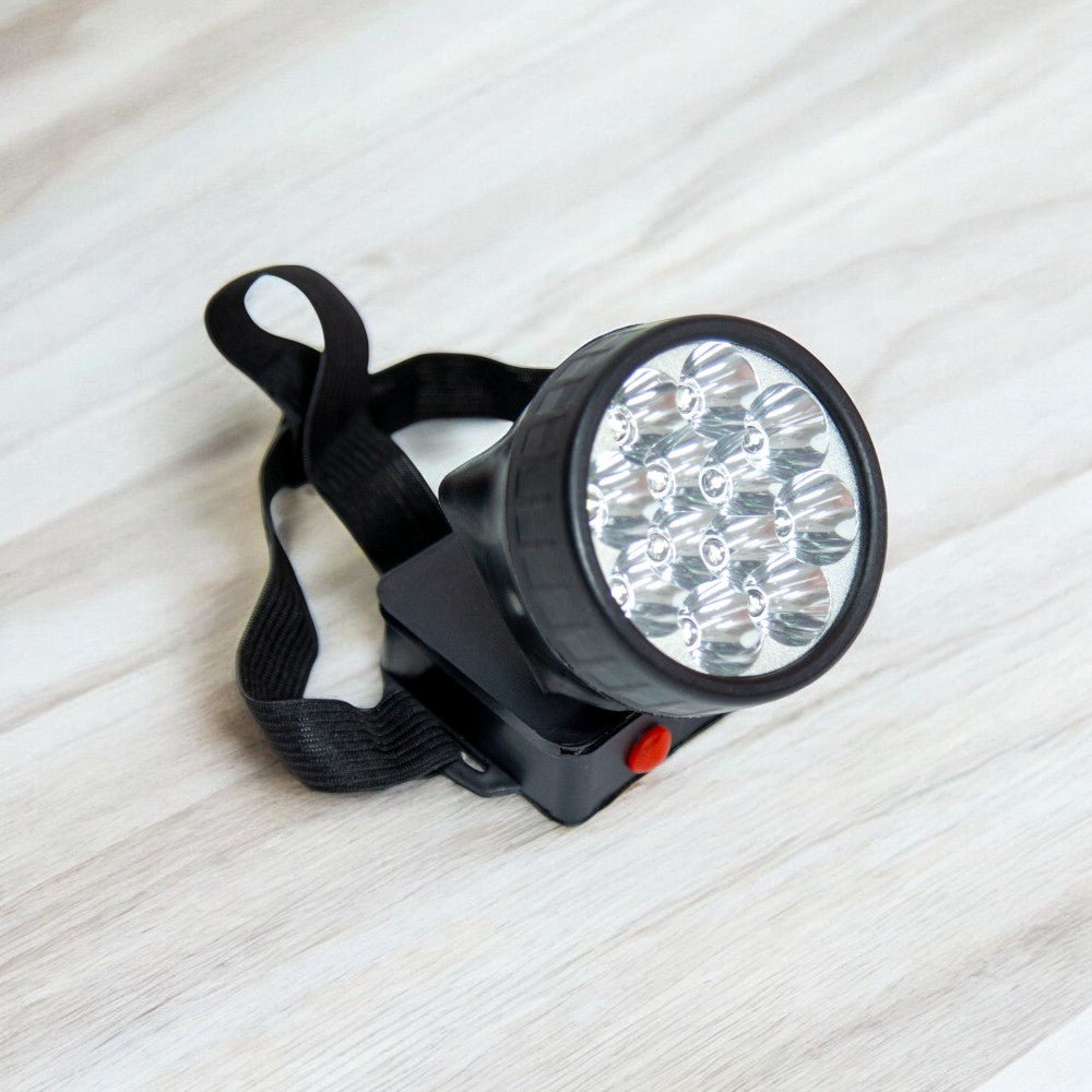 Lanterna de Cabeça 12 LEDs