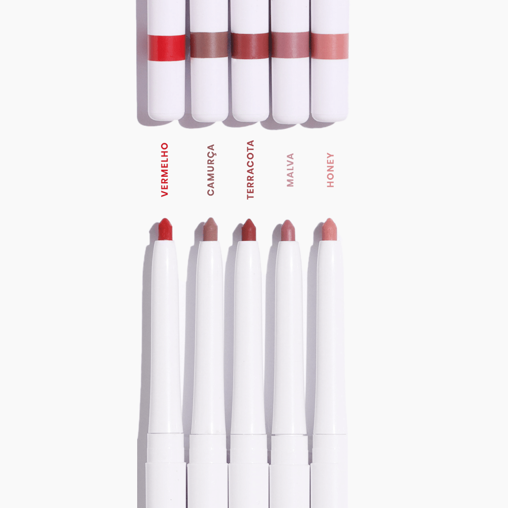 Lapiseira Retrátil para Lábios
