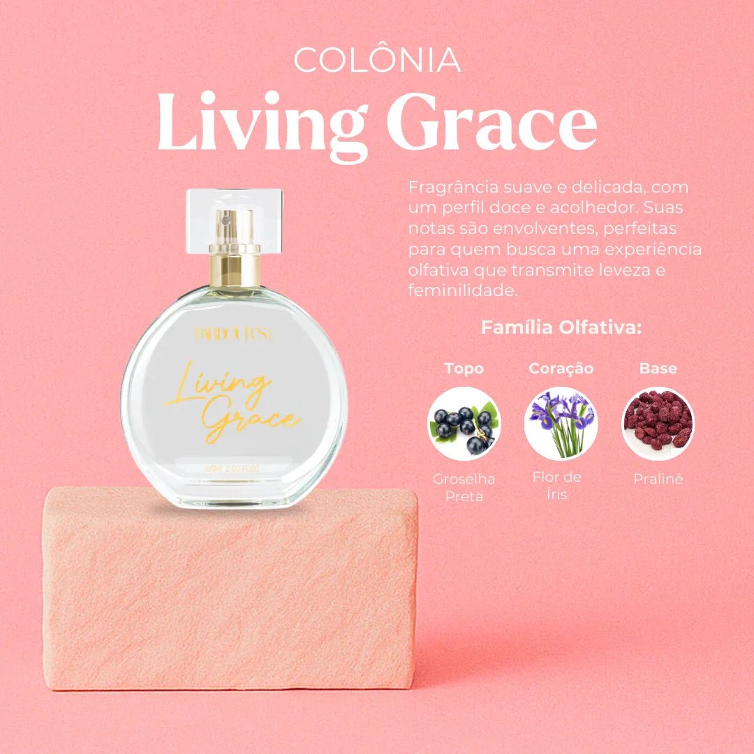 Living Grace - Desodorante Colônia 60 ml