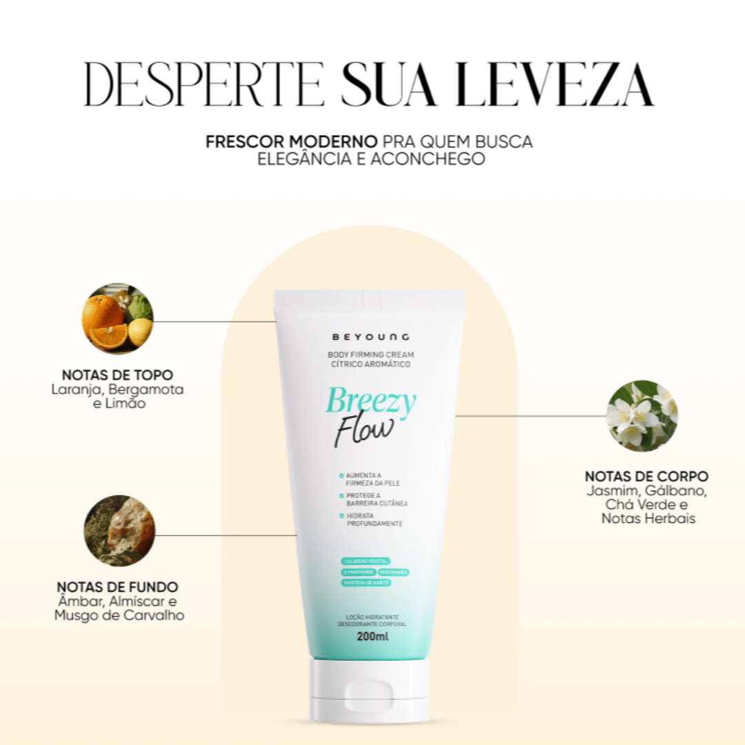 Loção Hidratante Corporal Breezy Flow