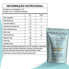Magnésio Inositol 180 G | Blueberry Com Limão