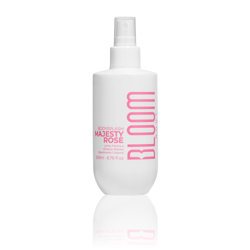 Majesty Rose Body Splash - Desodorante Colônia 200ml - Perfumes e Colónias 10048