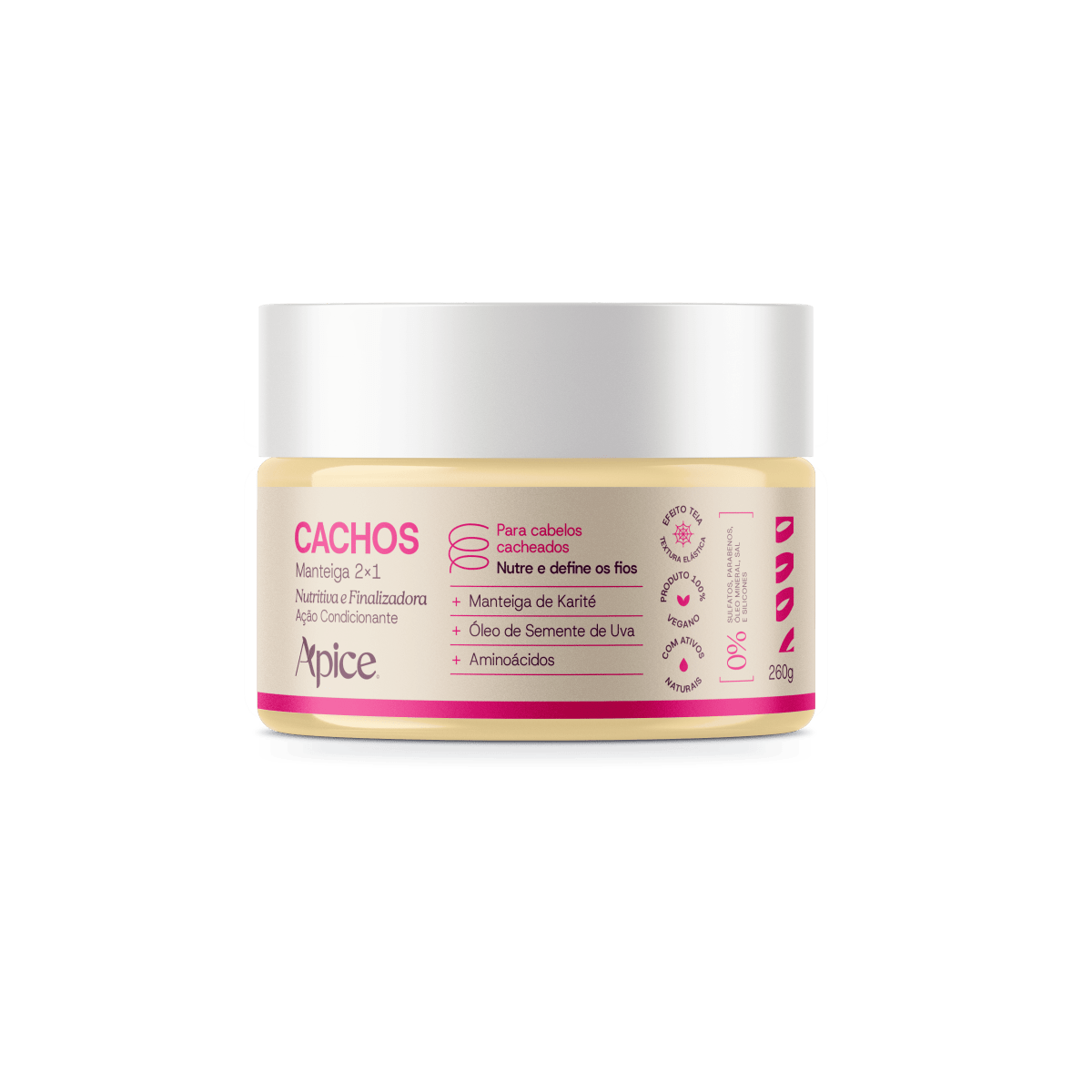 Manteiga 2x1 (Nutritiva e Finalizadora) Cachos 260g - 20765