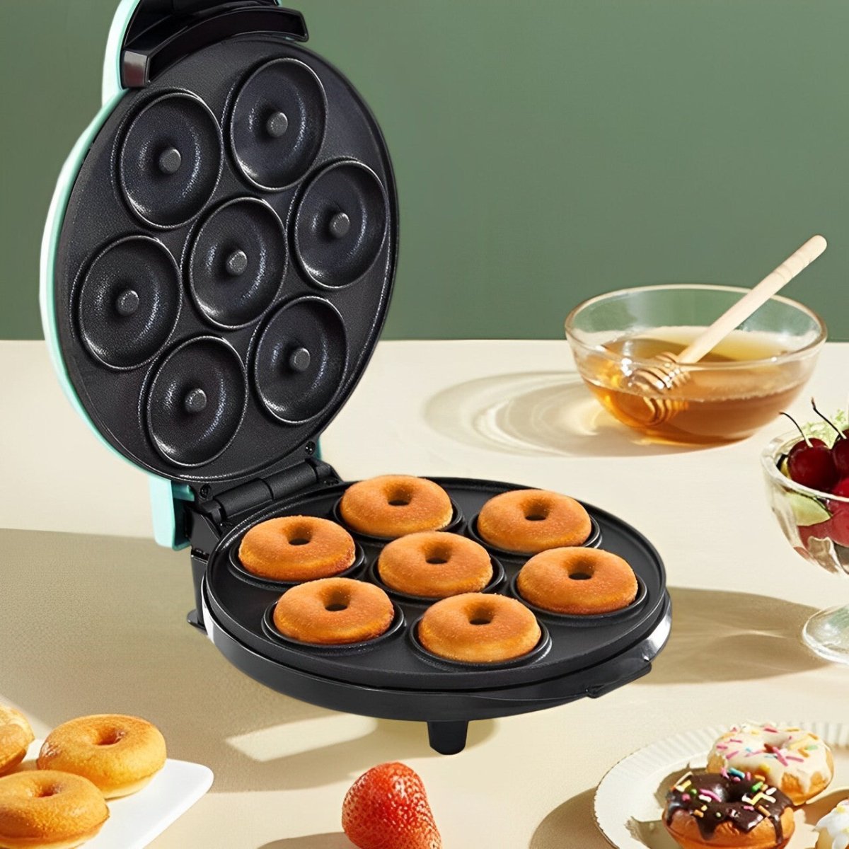 Máquina de Assar Mini Donuts - 110V - Assadeira VDH04849 - 01