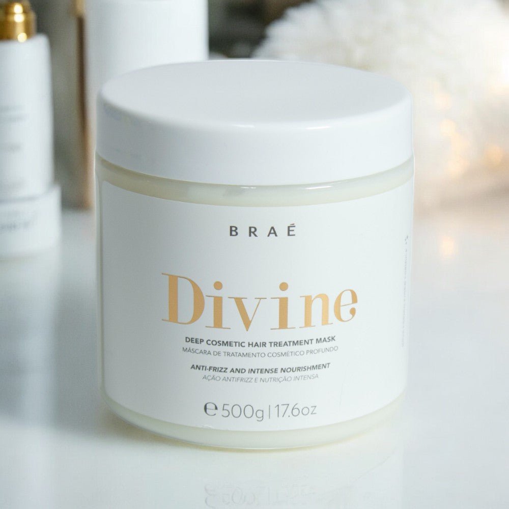 Máscara Braé Divine Nutrição e Antifrizz - 500g - Tratamento de Cabelo VDH04460