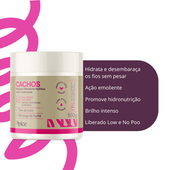Máscara Cachos Hidratante Nutritiva 500g - NOVA FRAGRÂNCIA