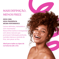 Máscara Cachos Hidratante Nutritiva 500g - NOVA FRAGRÂNCIA