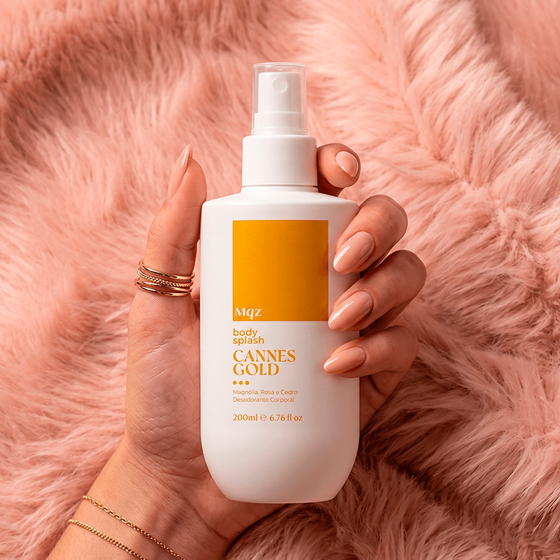 Miami Rose, Cannes Gold e Portofino Rose - Kit 3 Body Splash Desodorante Colônia 200ml
